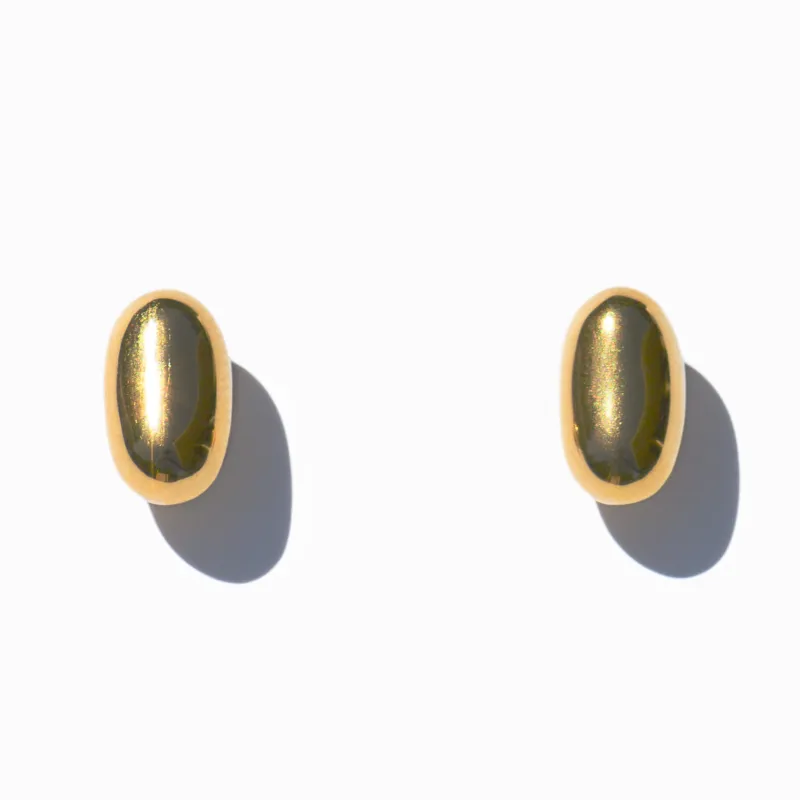 Mini Bean Earrings made by MING YU WANG