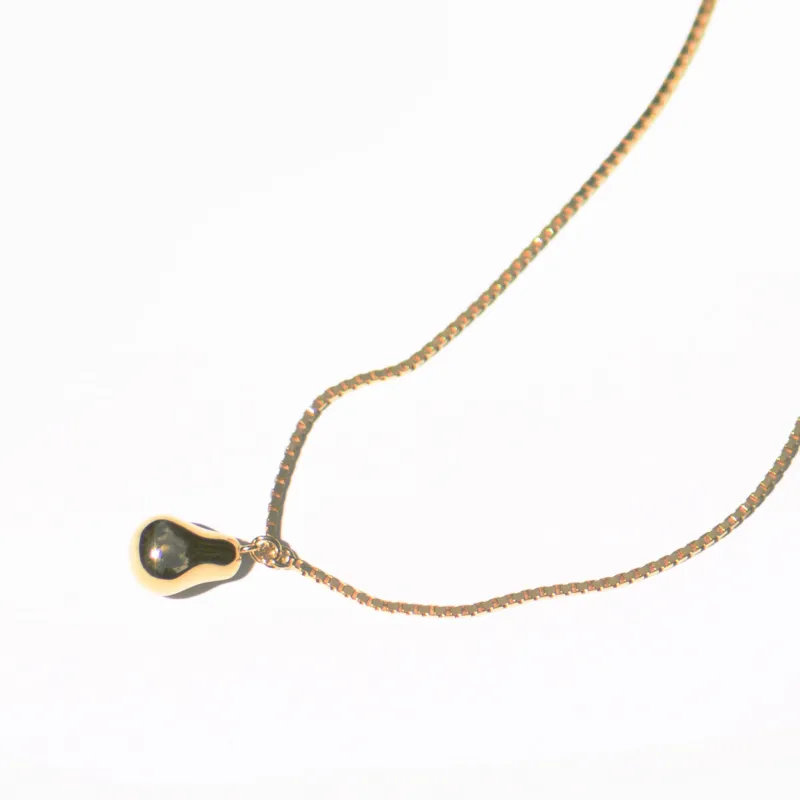Pear Pendant made by MING YU WANG