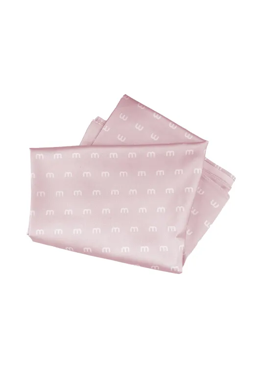 SCARF Logo Pink made by MONOSUIT