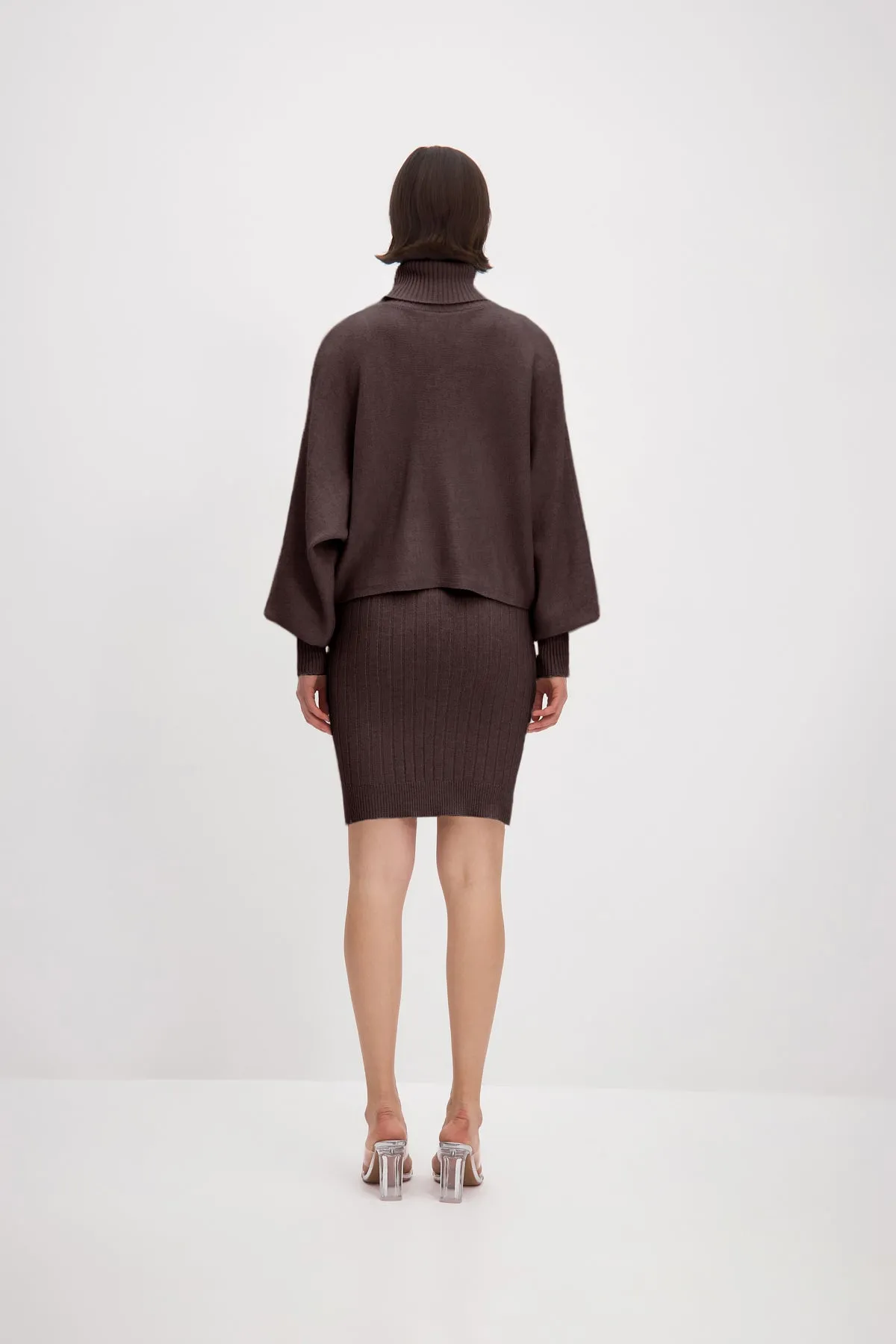 Set Sweater & Dress Stellar Harmony Brown sold by MONOSUIT product image thumbnail 5