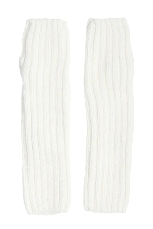 White Knitted Mittens sold by MONOSUIT
