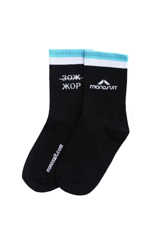SOCKS Zozh Black/Blue sold by MONOSUIT