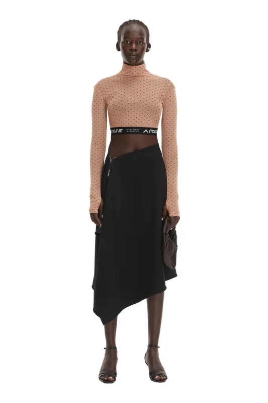 CROPTOP Beige Dots sold by MONOSUIT