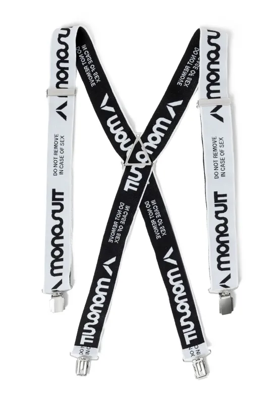 SUSPENDERS White sold by MONOSUIT