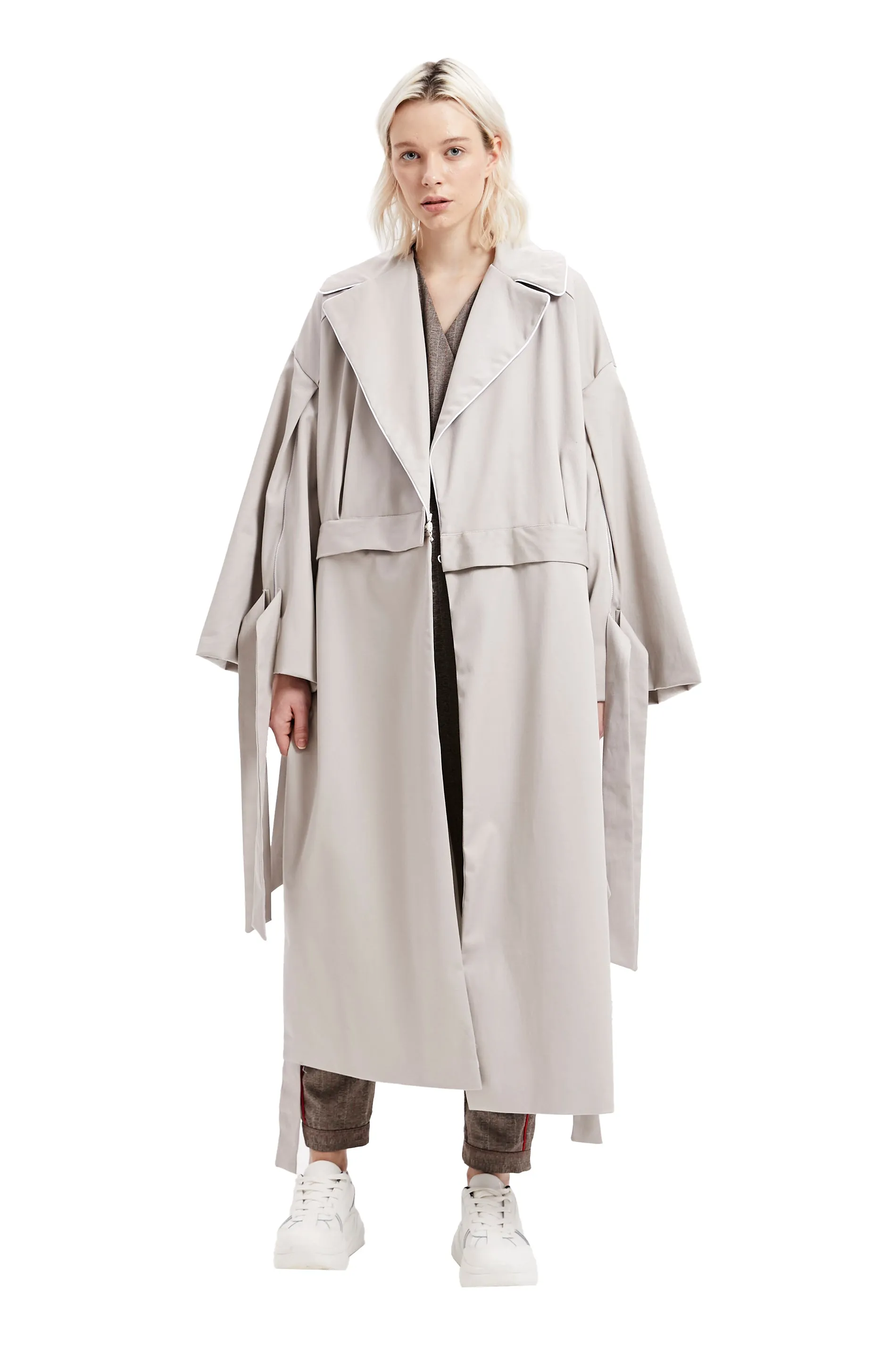 TRENCH WIND beige sold by MONOSUIT