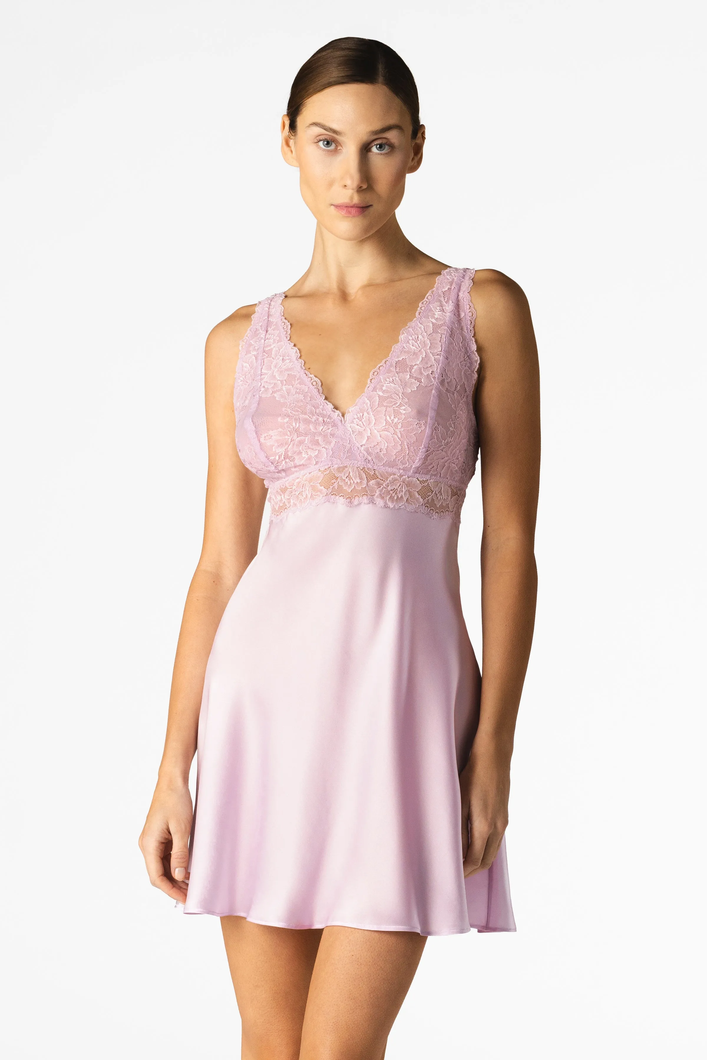 Morgan Iconic Bust-Support Silk Chemise sold by NK IMODE