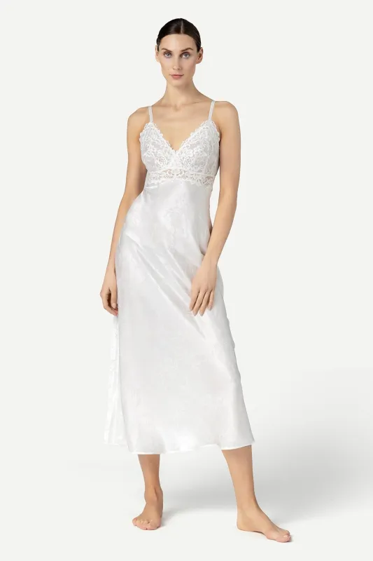Barbara Bridal Long Silk Gown sold by NK IMODE