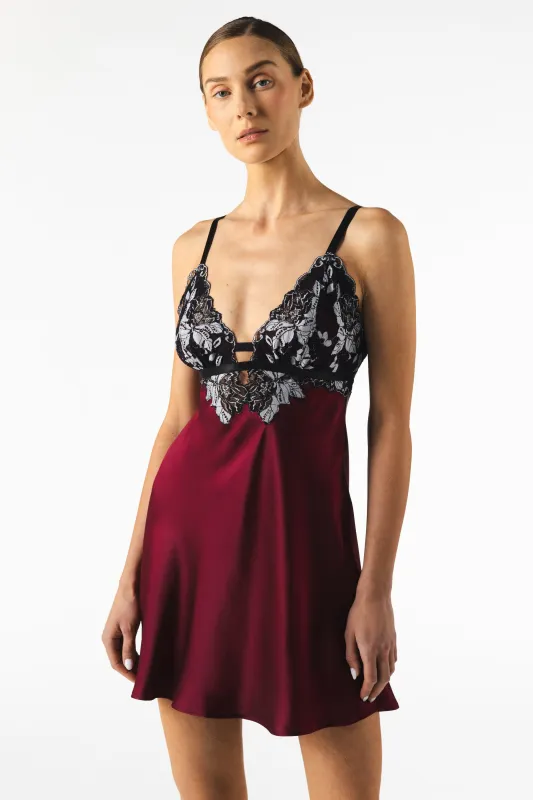 Roxy Rapture Bust-Support Silk Chemise sold by NK IMODE