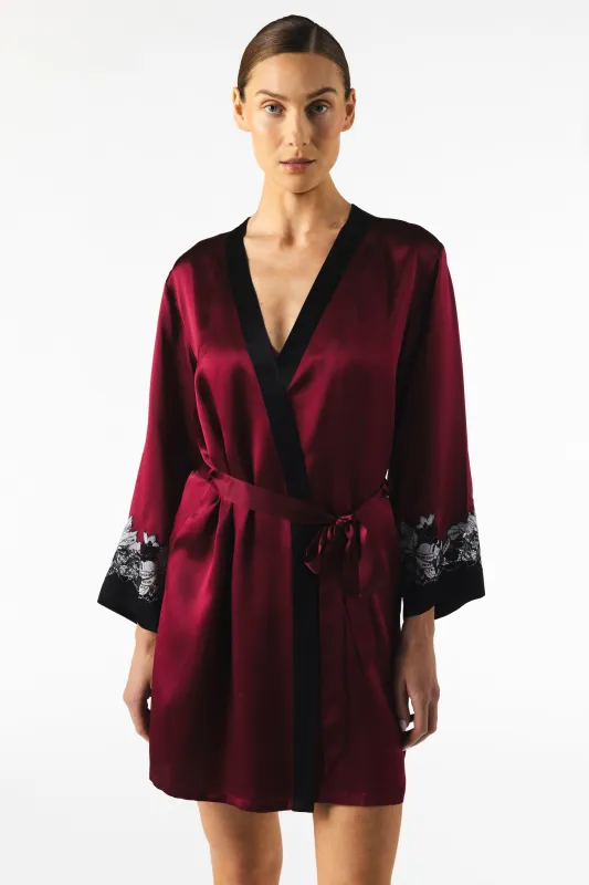 Roxy Rapture Short Silk Robe sold by NK IMODE