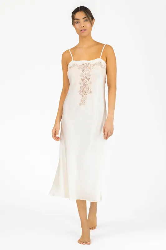 Hailey Love Vintage Long Silk Gown sold by NK IMODE