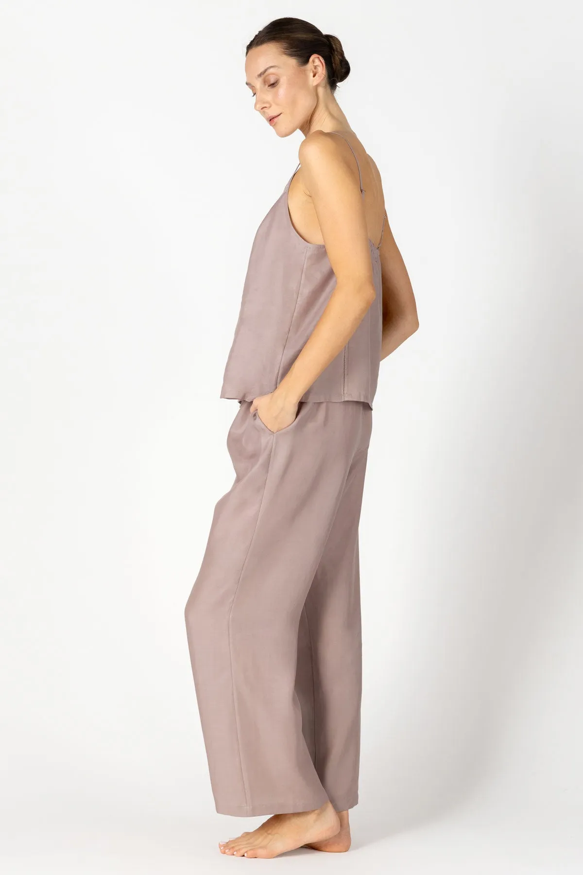 Kacey City High V Neck Camisole sold by NK IMODE product image thumbnail 2