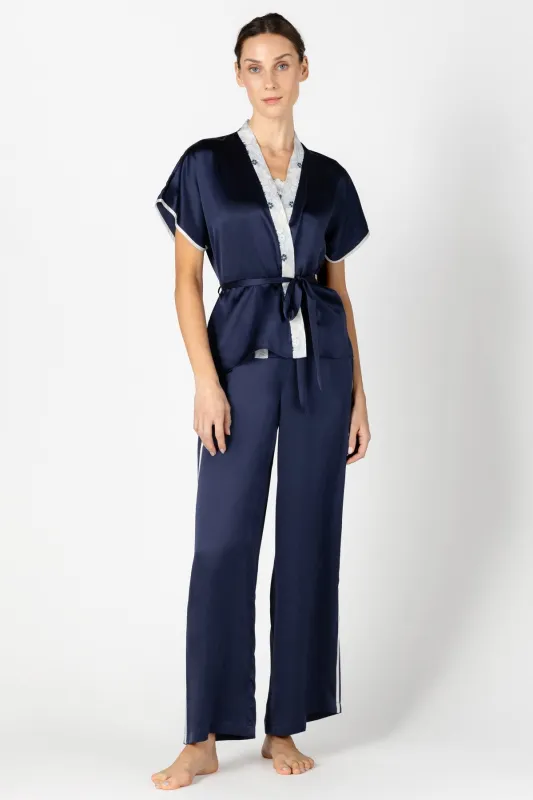 Marisa Charming Silk Kimono Wrap Jacket sold by NK IMODE