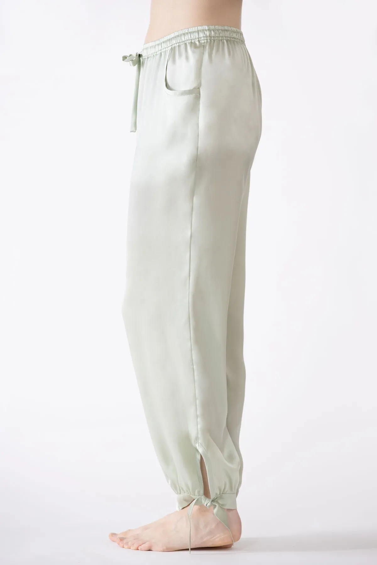 Sierra Ankle Tie Silk Joggers sold by NK IMODE product image thumbnail 2