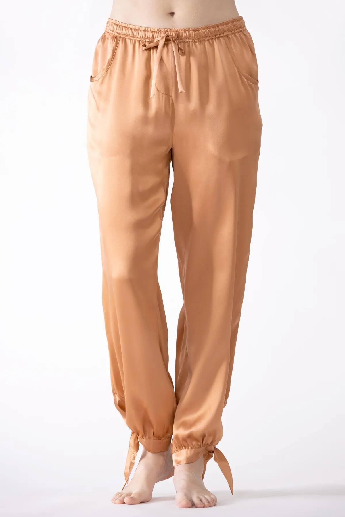 Sierra Ankle Tie Silk Joggers sold by NK IMODE product image thumbnail 5