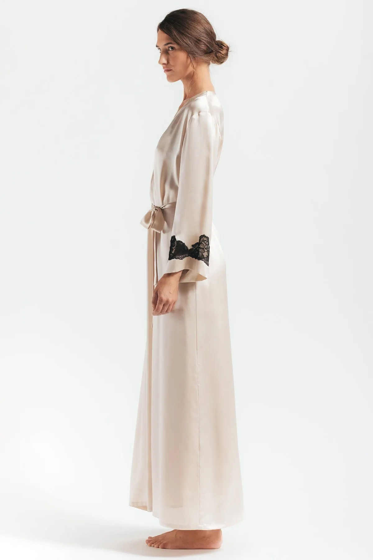 Morgan Long Silk Robe sold by NK IMODE product image thumbnail 5