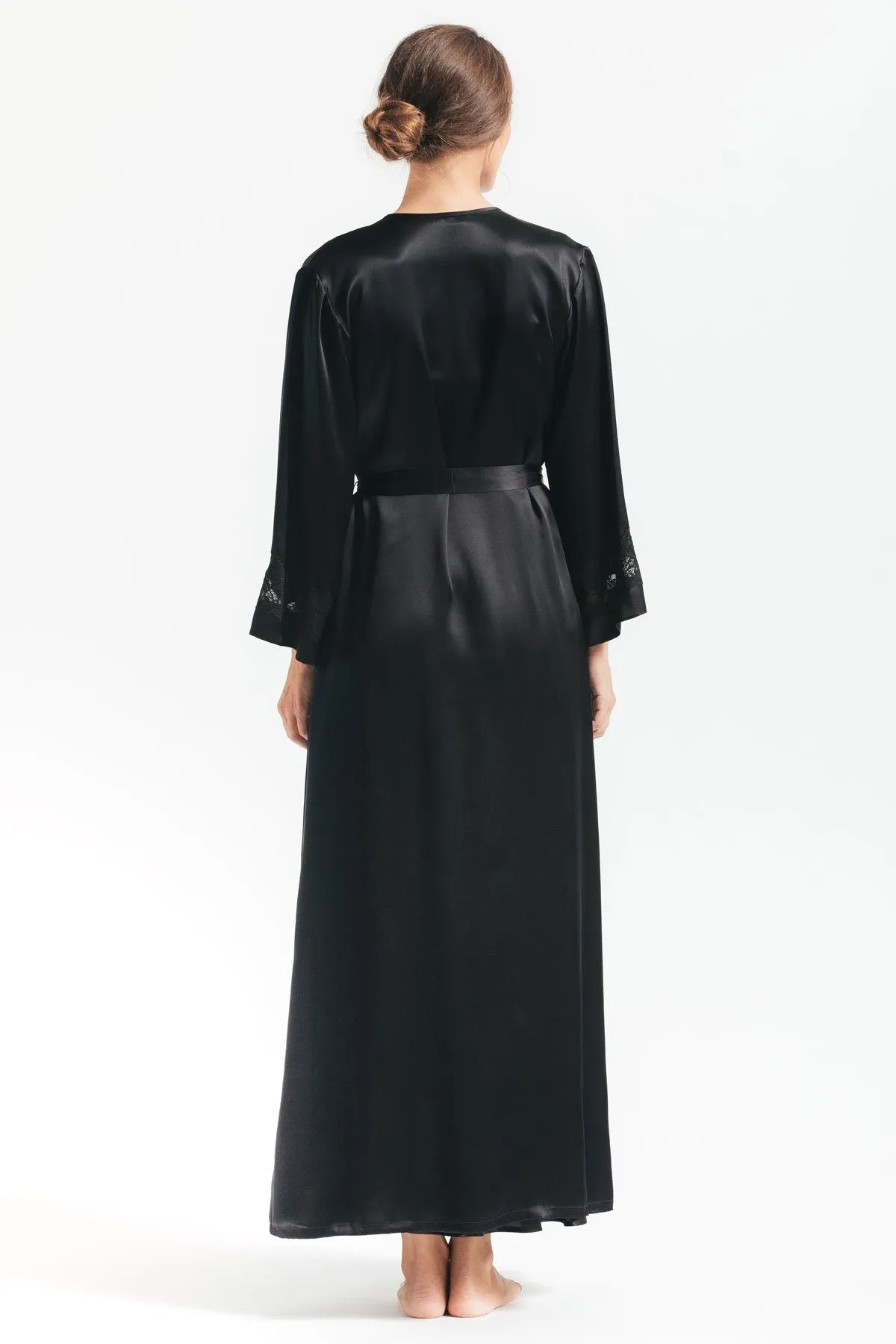 Morgan Long Silk Robe sold by NK IMODE product image thumbnail 3