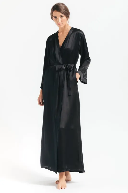 Morgan Long Silk Robe sold by NK IMODE