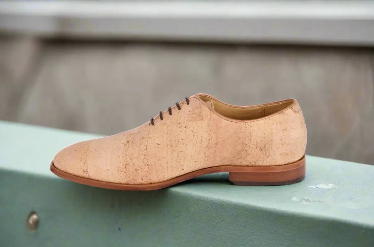 Men's Natural Cork Smooth Oxford sold by Ocelot Market