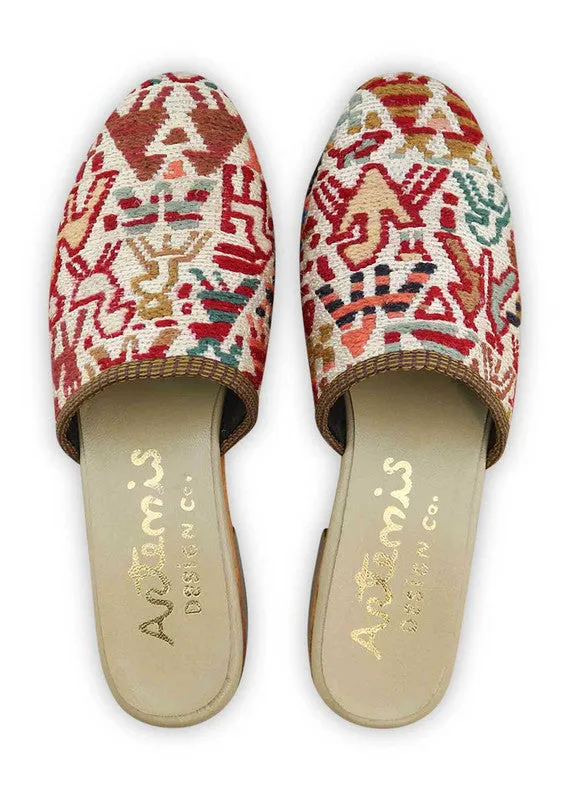 Women's Sumak Kilim Slides - Size 7 sold by Ocelot Market