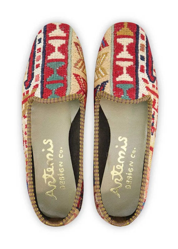 Women's Sumak Kilim Loafers - Size 6.5 made by Ocelot Market