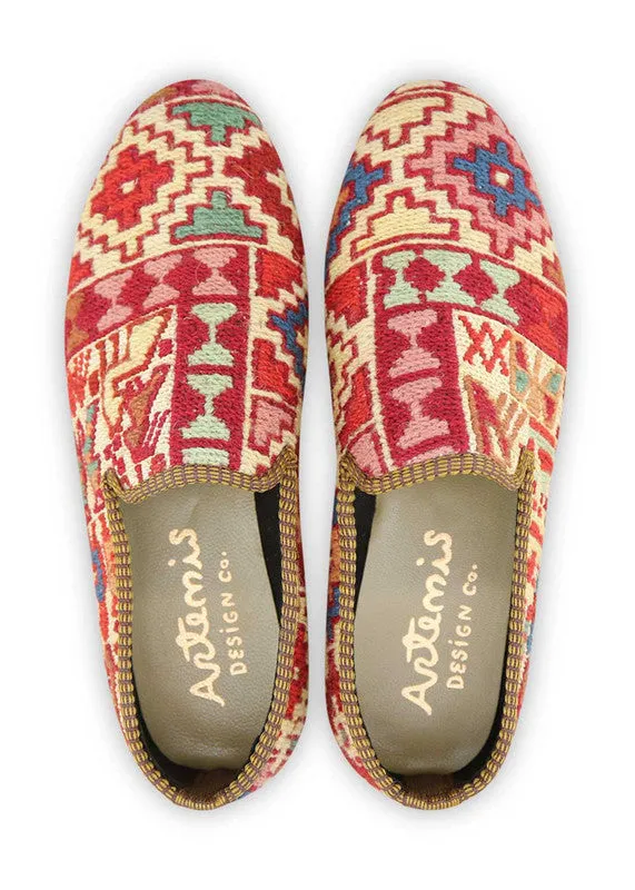 Women's Sumak Kilim Smoking Shoes -  Size 12 made by Ocelot Market