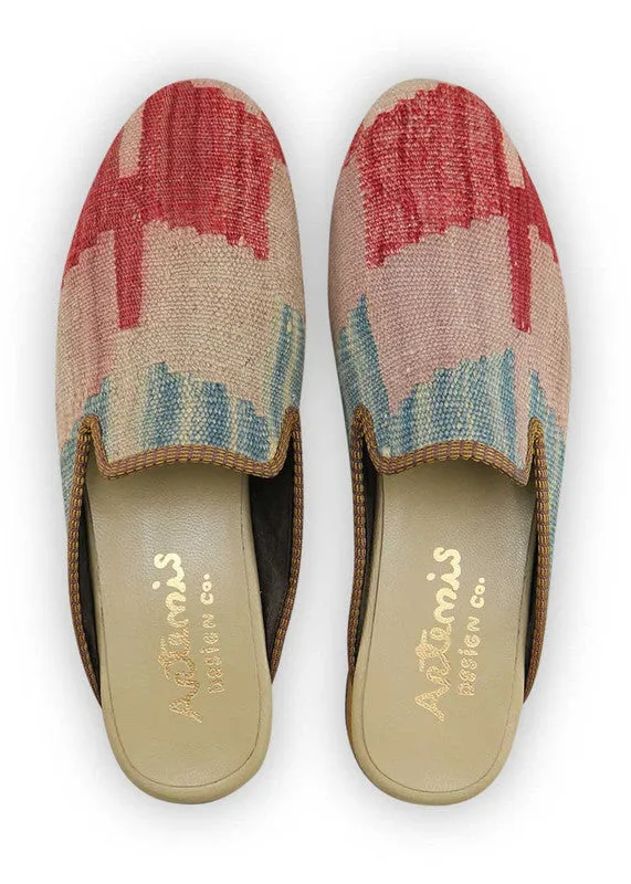 Men's Kilim Slippers - Size 13 made by Ocelot Market