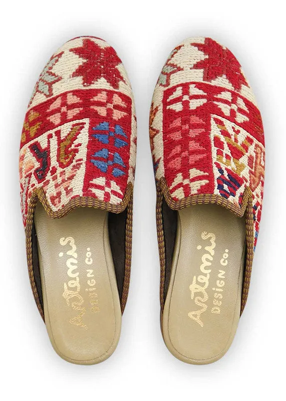 Women's Sumak Kilim Slippers - Size 9 sold by Ocelot Market
