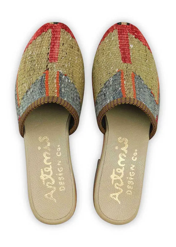 Women's Kilim Slides - Size 5 sold by Ocelot Market
