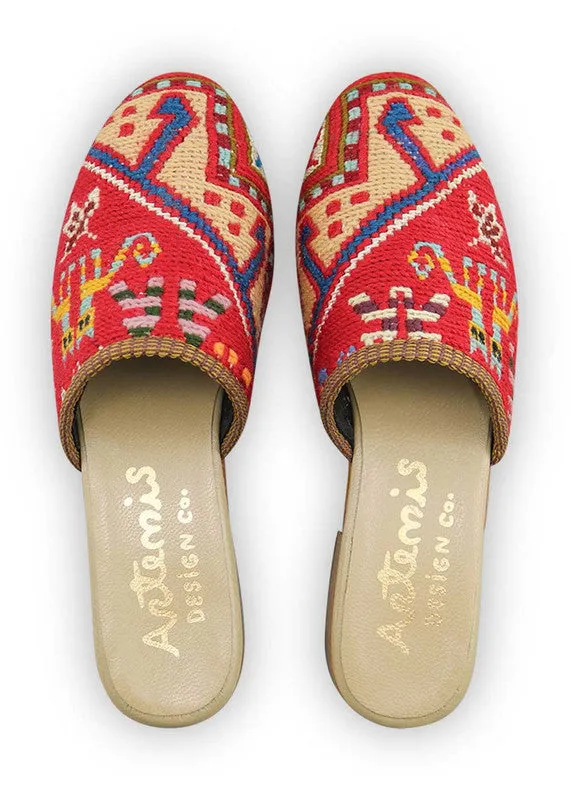 Women's Sumak Kilim Slides - Size 8 sold by Ocelot Market