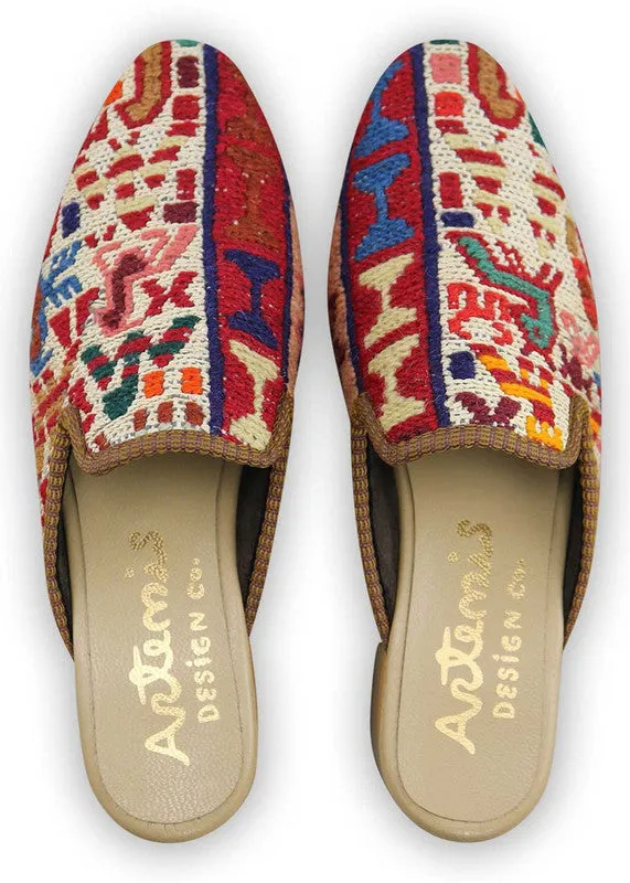 Women's Sumak Kilim Mules - Size 9 sold by Ocelot Market