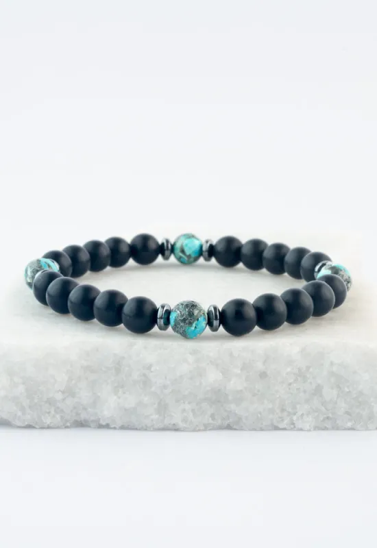 Wear Blue Men's Emperor Stone Bracelet sold by Ocelot Market
