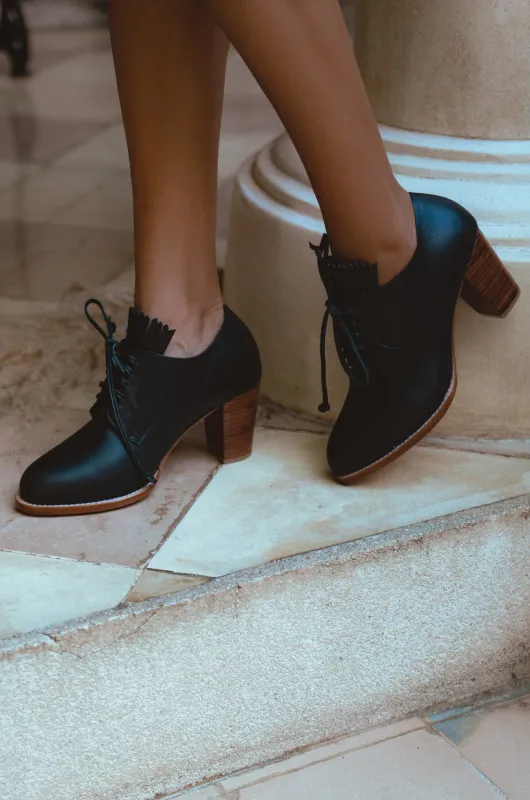 Lyon Lace-up Leather Oxfords sold by Ocelot Market