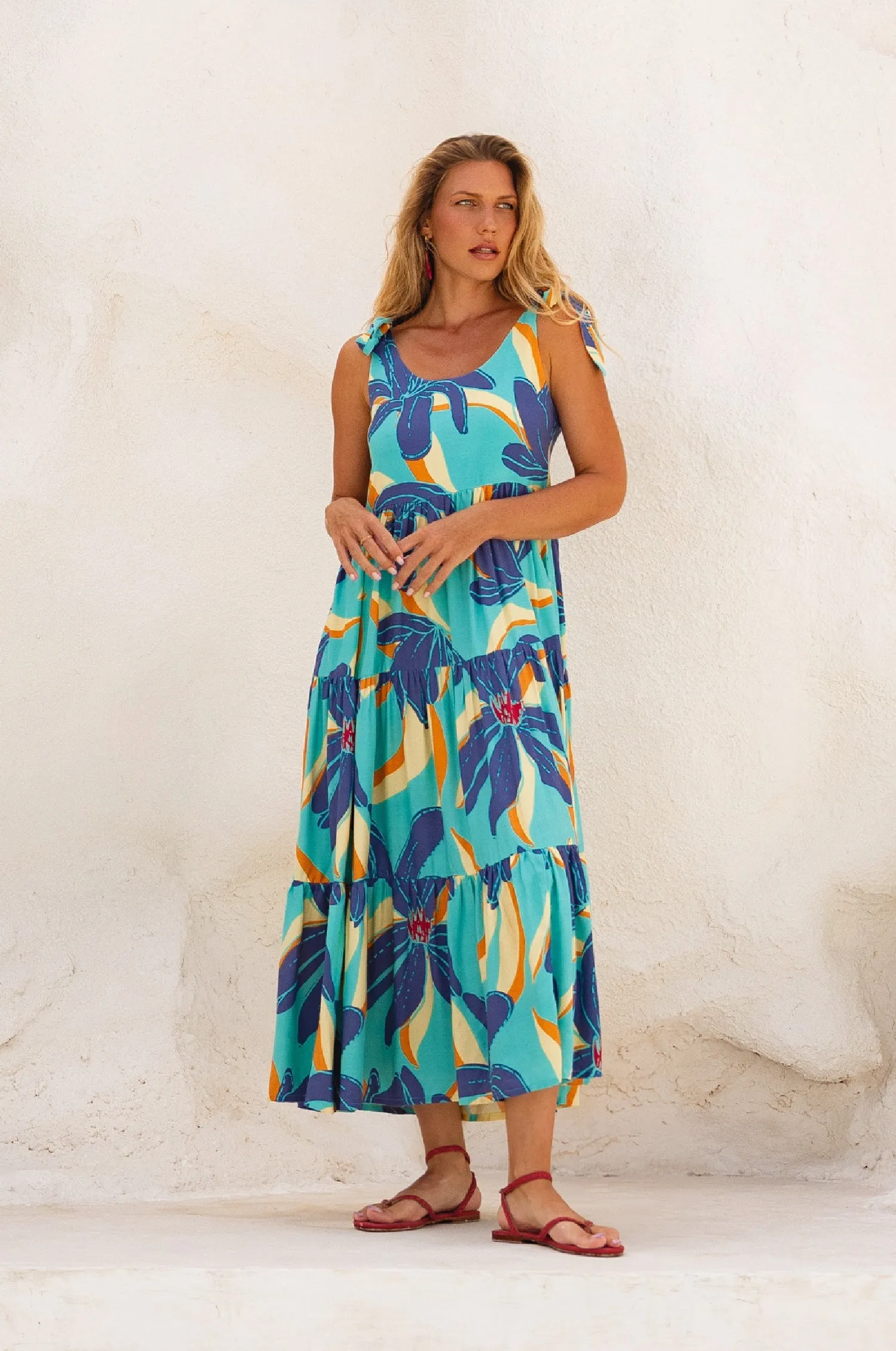 Fiesta Summer Maxi Dress sold by Ocelot Market product image thumbnail 2