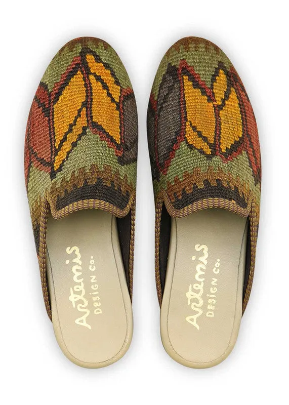 Men's Kilim Slippers - Size 11 made by Ocelot Market