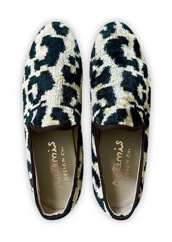 Men's Velvet Loafers, Cary Leopard sold by Ocelot Market