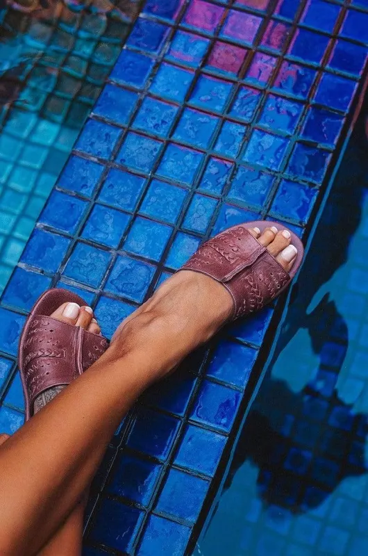 Dolce Vita Slide Shoes in Vintage Brown sold by Ocelot Market