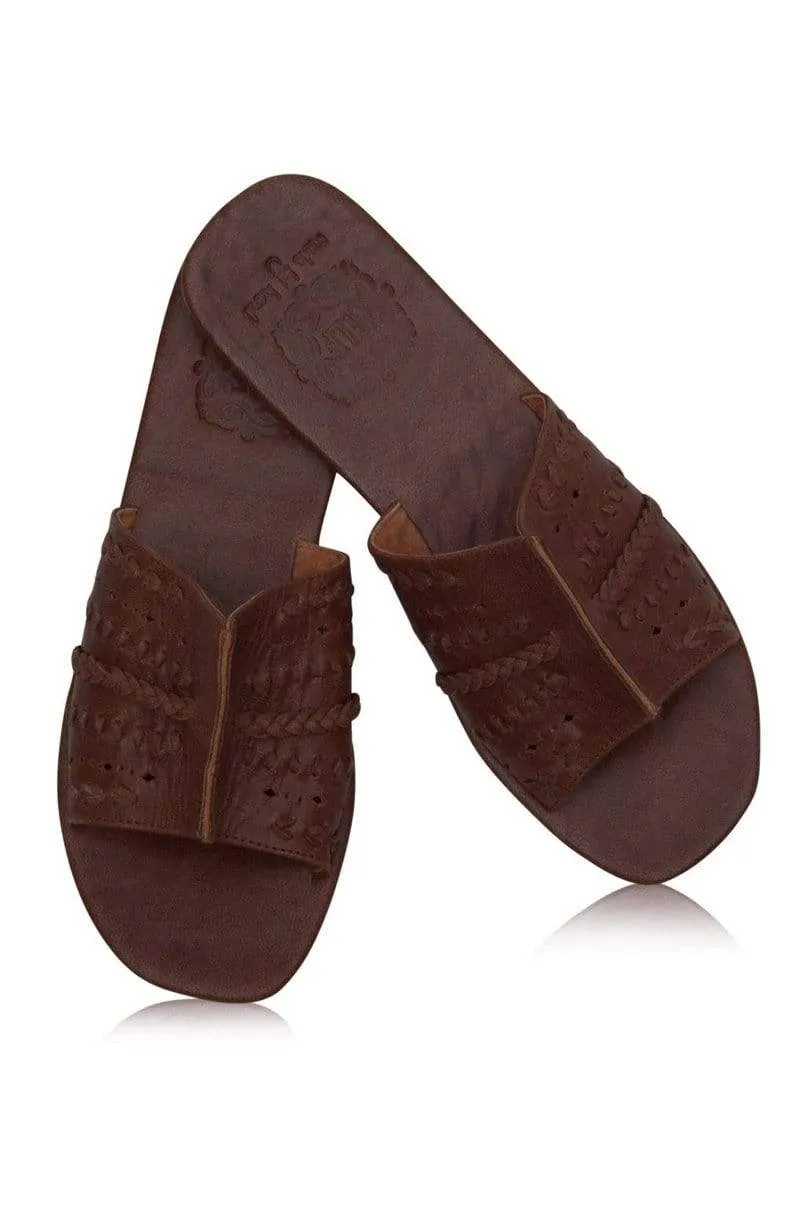 Dolce Vita Slide Shoes in Vintage Brown sold by Ocelot Market product image thumbnail 3