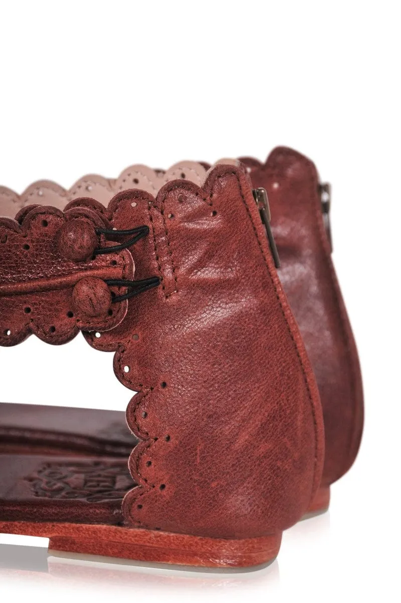 Midsummer Sandals in Vintage Brown sold by Ocelot Market product image thumbnail 4