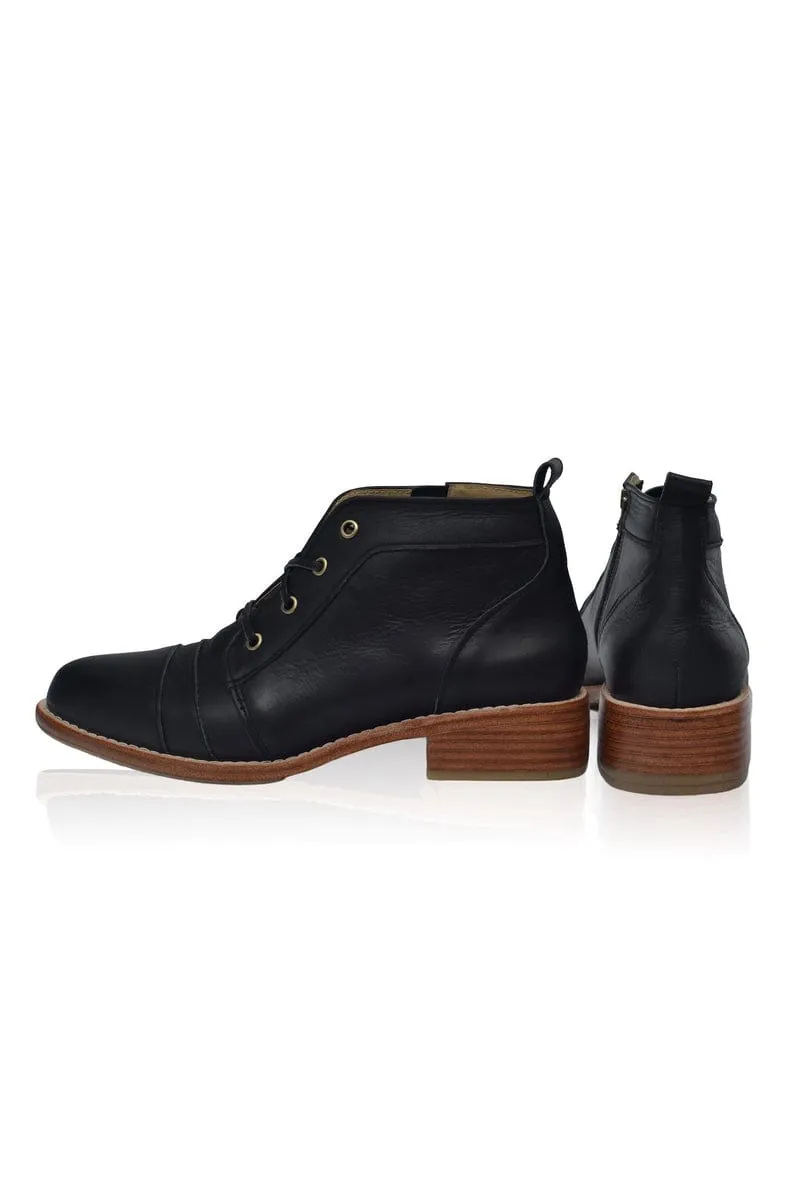 Passage Lace Up Boots in Black sold by Ocelot Market product image thumbnail 4