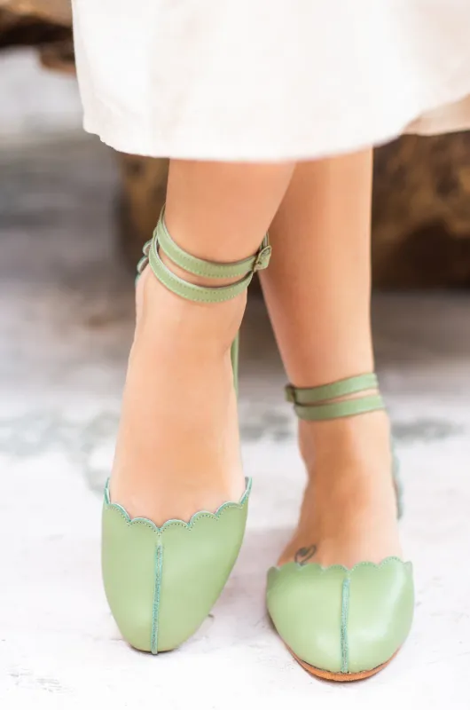 Venus Leather Flats sold by Ocelot Market