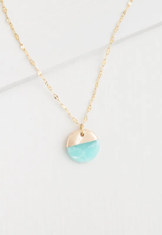 Refresh Necklace in Aqua sold by Ocelot Market