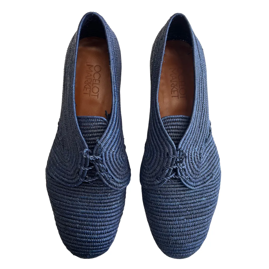 Men's Raffia Oxford (Navy) sold by Ocelot Market product image thumbnail 4