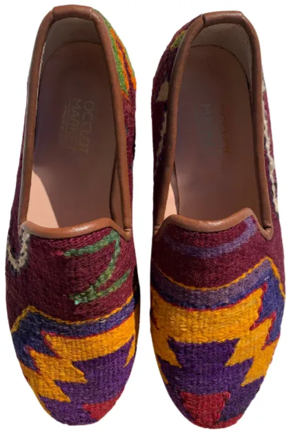 Men's Turkish Kilim Loafer 11 US/44 EU sold by Ocelot Market