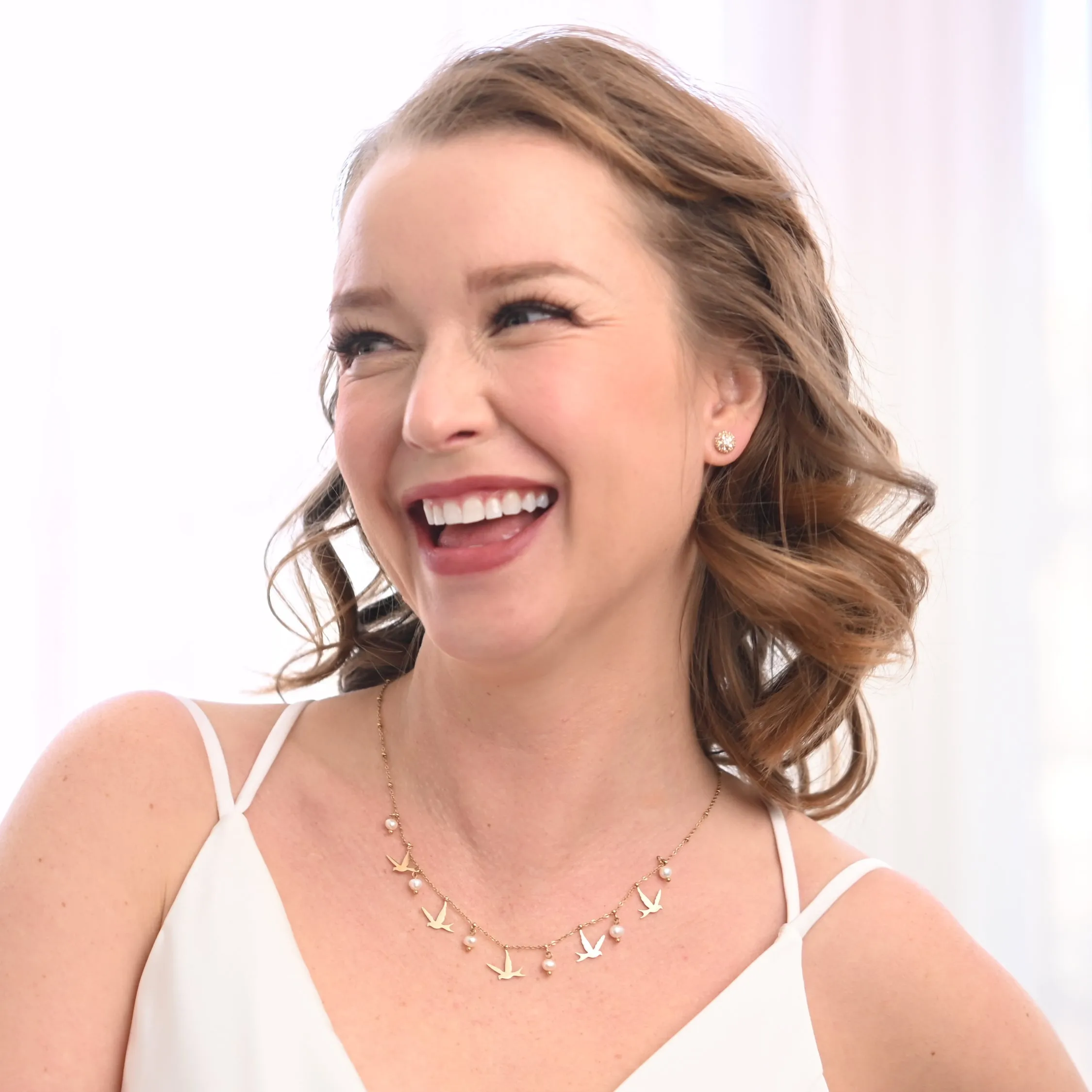 Wings of Hope Pearl Necklace sold by Ocelot Market product image thumbnail 3