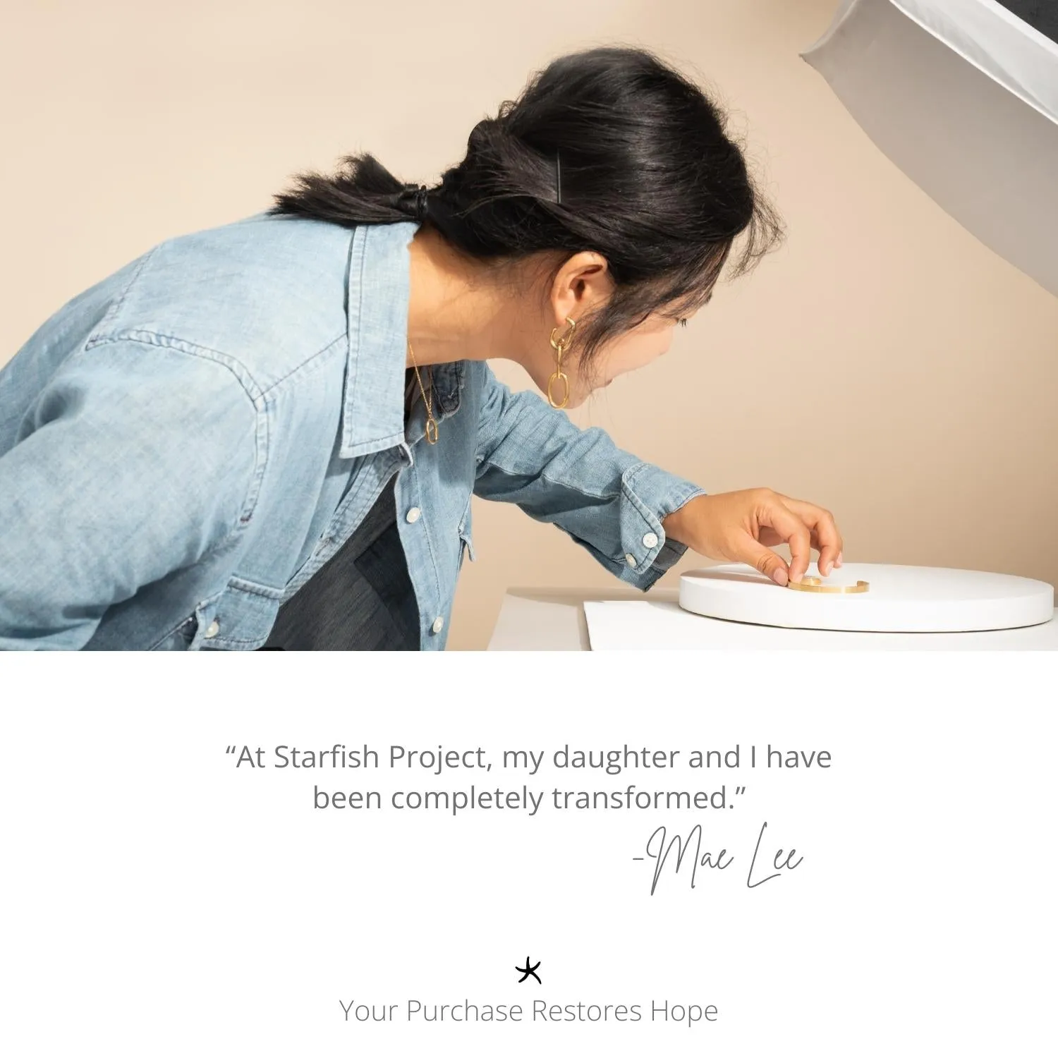 Ribbon of Light Ring in Mint sold by Ocelot Market product image thumbnail 4