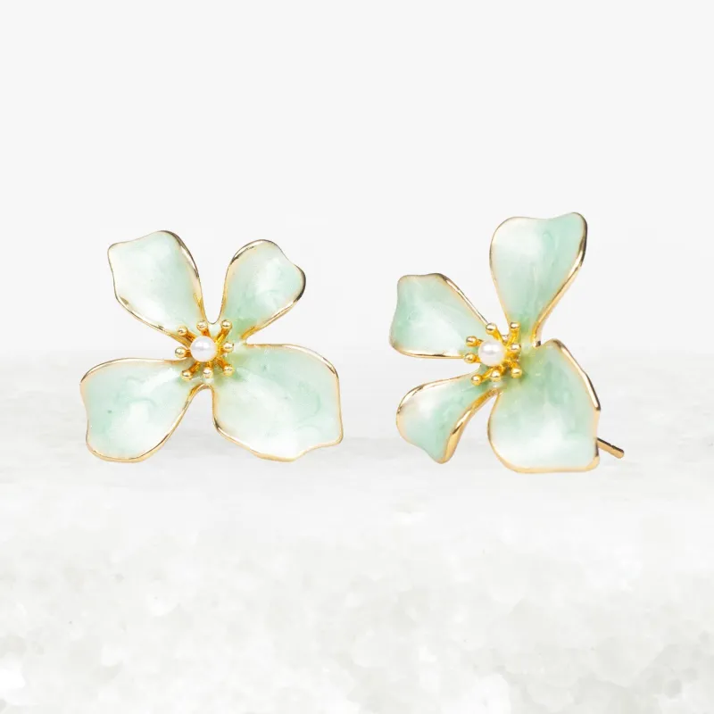 Hope in Bloom Flower Earrings made by Starfish Project