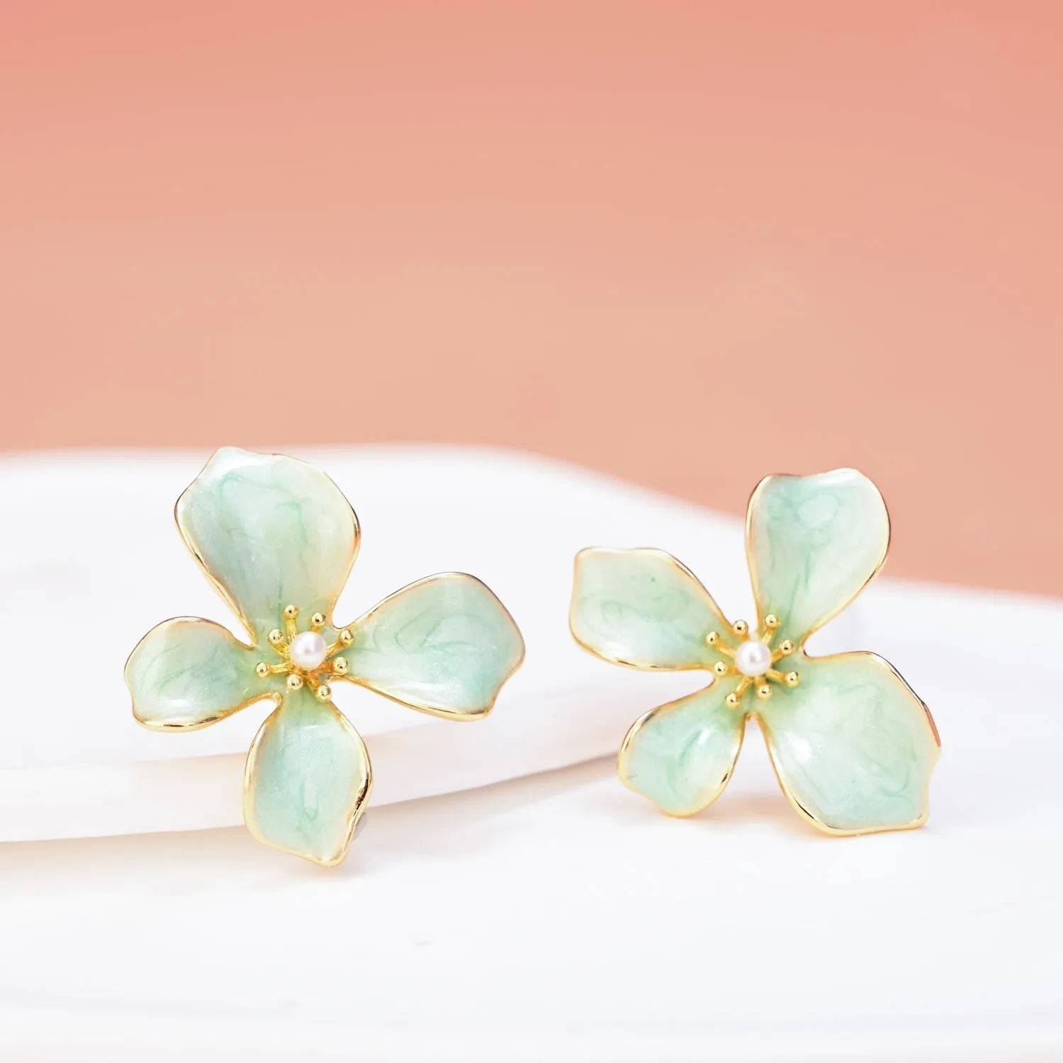 Hope in Bloom Flower Earrings sold by Ocelot Market product image thumbnail 5