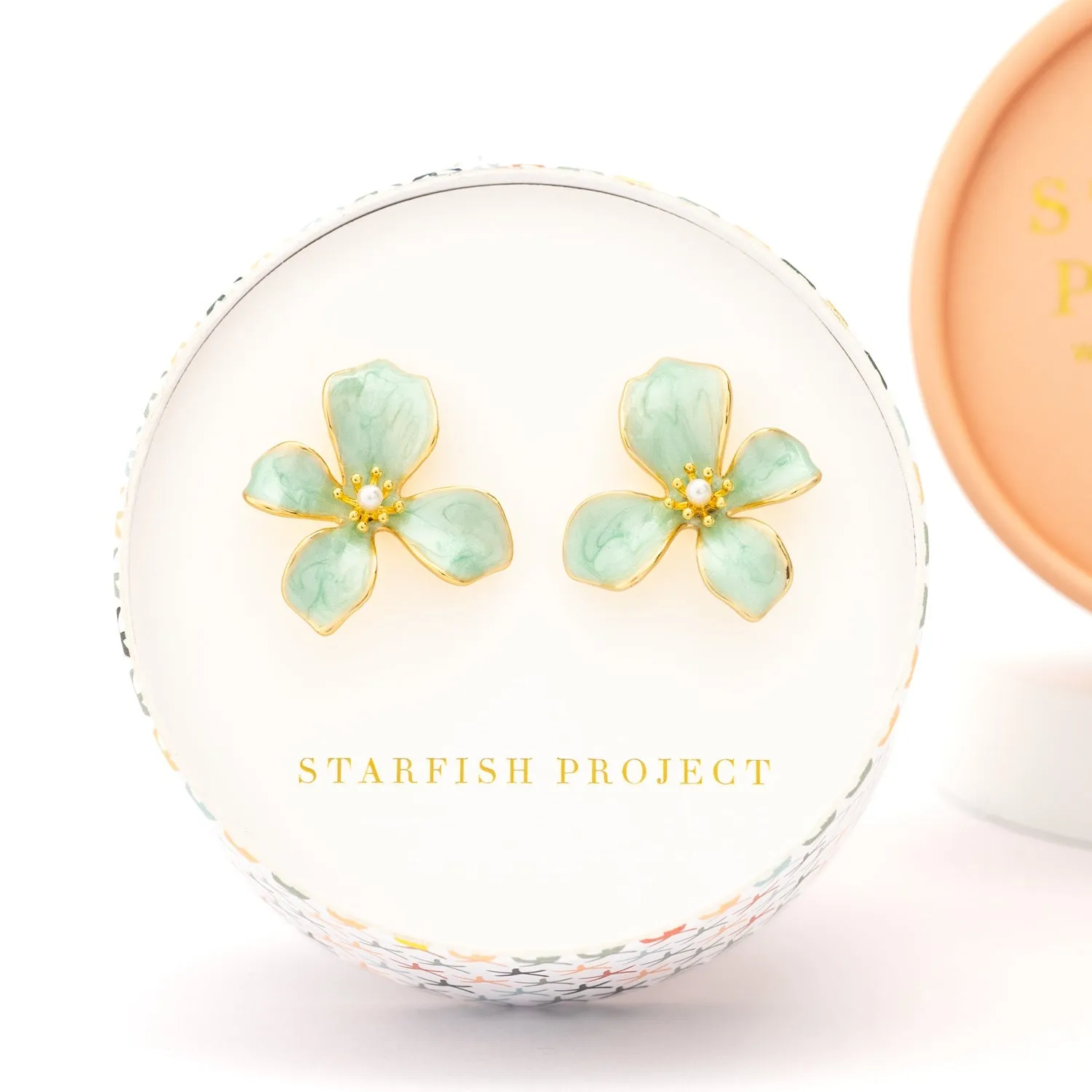 Hope in Bloom Flower Earrings sold by Ocelot Market product image thumbnail 3