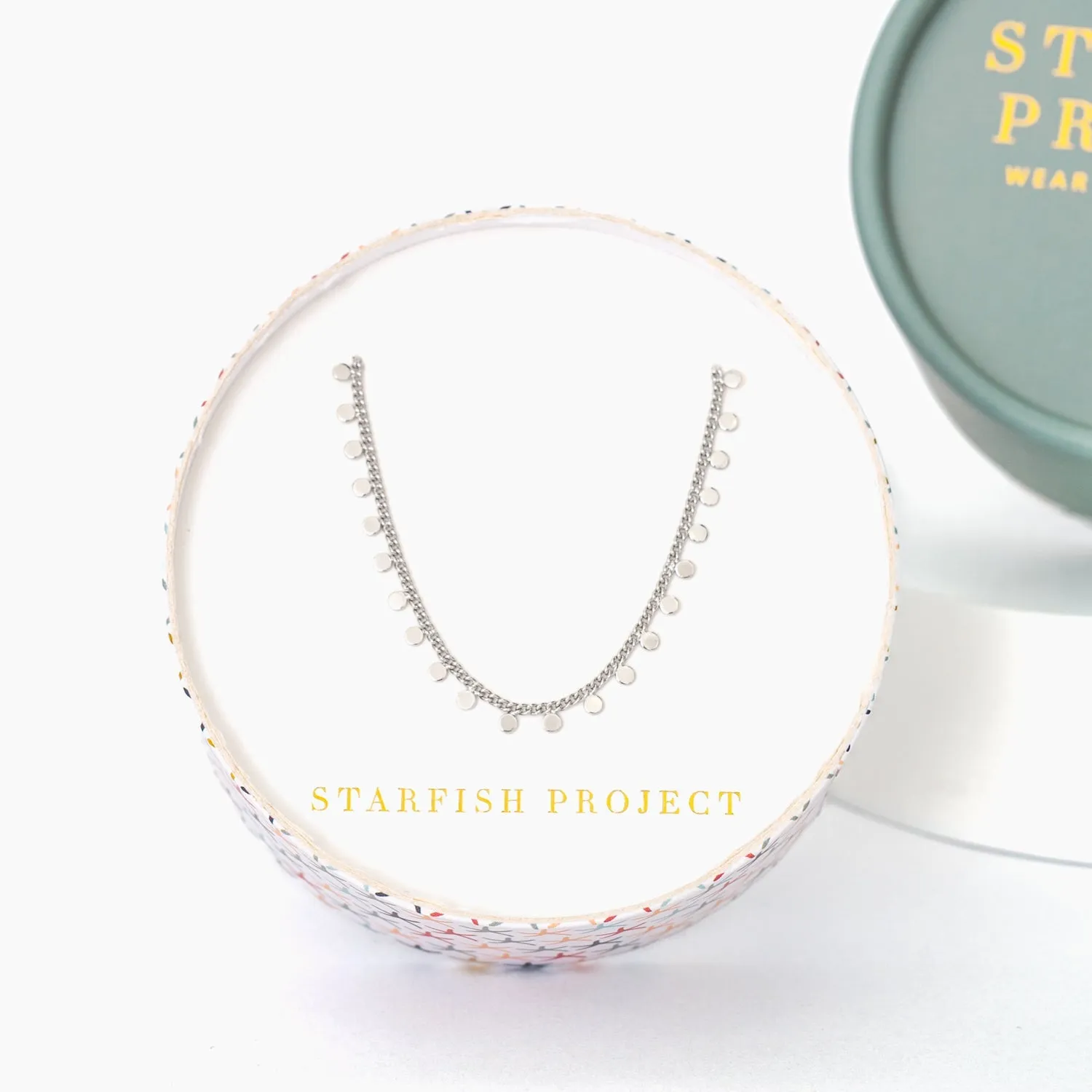 Joyful Radiance Necklace in Silver sold by Ocelot Market product image thumbnail 3
