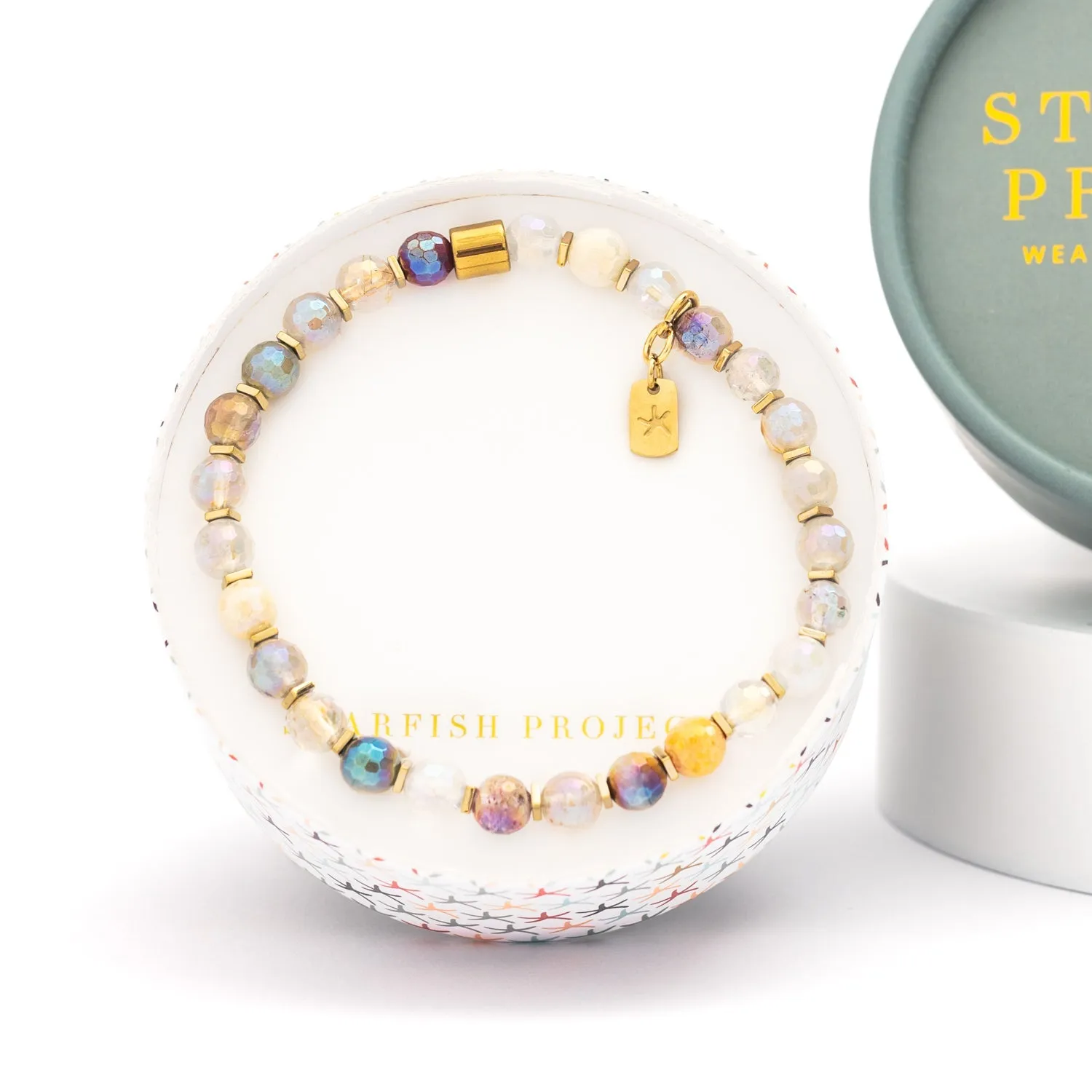 YuYu Gemstone Beaded Bracelet sold by Ocelot Market product image thumbnail 3